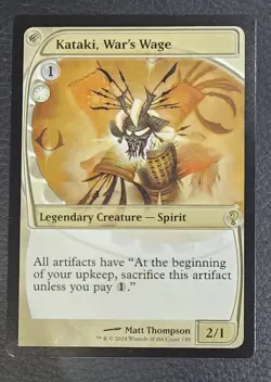 MTG Kataki War's Wage - Future Sight - Mystery Booster 2 Convention Edition #148 - Image 1