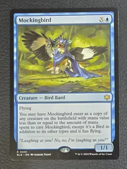 Mockingbird Bloomburrow Regular MTG NM Magic Card - Image 1