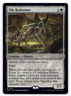 Vile Redeemer NM Commander: Modern Horizons 3 0251 MTG Regular - Image 1