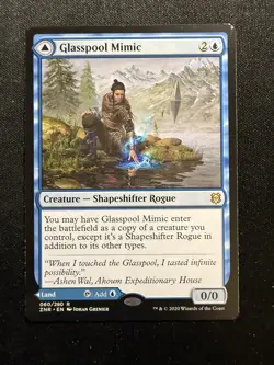 Glasspool Mimic 60 - R - Zendikar Rising - Normal - MTG - LP - Image 1