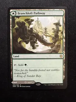 Branchloft Pathway 258 - R - Zendikar Rising - Normal - MTG - LP - Image 1