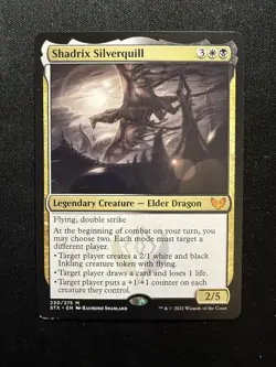 Shadrix Silverquill 230 - M - Strixhaven: School of Mages - Normal - MTG - LP - Image 1