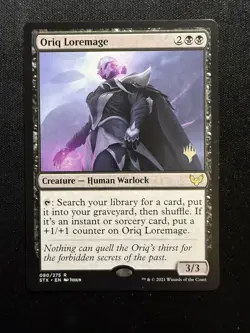 Oriq Loremage 80 - R - Promo Pack: Strixhaven - Normal - MTG - LP - Image 1