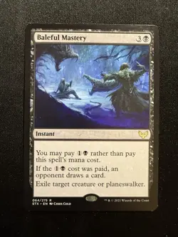 Baleful Mastery 64 - R - Strixhaven: School of Mages - Normal - MTG - LP - Image 1