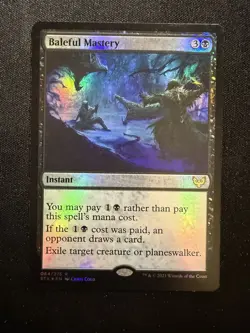 Baleful Mastery 64 - R - Strixhaven: School of Mages - Foil - MTG - LP - Image 1