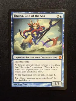 Thassa, God of the Sea 66 - M - Theros - Normal - MTG - LP - Image 1