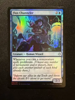 Flux Channeler 52 - U - War of the Spark - Foil - MTG - LP - Image 1