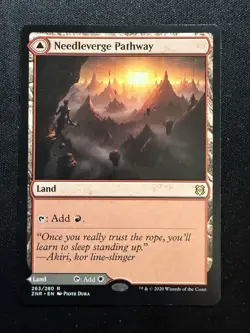 Needleverge Pathway 263 - R - Zendikar Rising - Normal - MTG - LP - Image 1