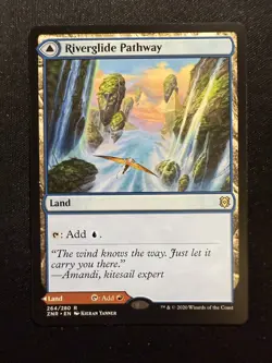Riverglide Pathway 264 - R - Zendikar Rising - Normal - MTG - LP - Image 1