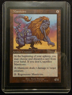 Masticore Urza's Destiny Rare Lightly Played MTG Magic - Image 1