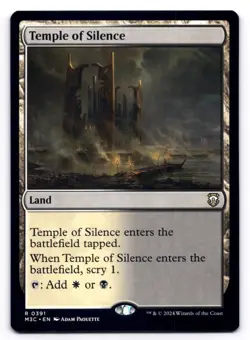 Temple of Silence NM Commander: Modern Horizons 3 0391 MTG Regular - Image 1