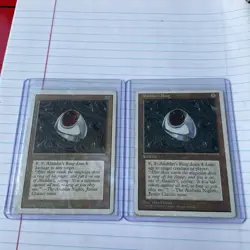 1995 Magic The Gathering MTG Aladdin’s Ring 4th Edition Authentic & Official - Image 1