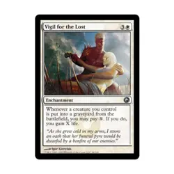 WOTC MtG Scars of Mirrodin Vigil for the Lost (U) (x4) NM - Image 1