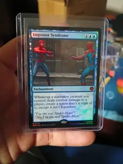 2025 MTG Spider-Man Impostor Syndrome Marvel's Spider-Man Foil Mythical 0034 - Image 1