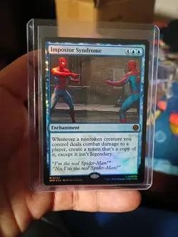 2025 MTG Spider-Man Impostor Syndrome Marvel's Spider-Man Foil Mythical 0034 - Image 2