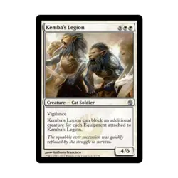 WOTC MtG Mirrodin Besieged Kemba's Legion (U) (x4) NM - Image 1