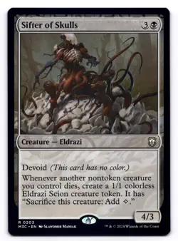 Sifter of Skulls NM Commander: Modern Horizons 3 0203 MTG Regular - Image 1
