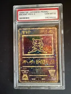 1999 Pokemon Japanese Promo Ancient Mew II - PSA 10 - Image 1
