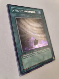 Veil of Darkness GLAS-EN088 Secret Rare Foil Bleed Yugioh 1st Edition Near Mint - Image 4