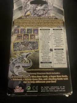YUGIOH CYBER DRAGON REVOLUTION STRUCTURE DECK FACTORY SEALED NEW - Image 3