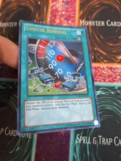 Yugioh Limiter Removal LCYW-EN172 Ultra Rare Unlimited Near Mint - Image 2