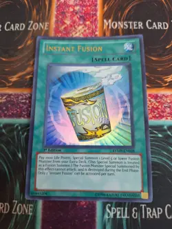 Yugioh Instant Fusion RYMP-EN028 Ultra Rare 1st Edition Near Mint - Image 1