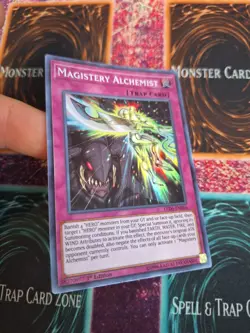 Yugioh Magistery Alchemist LED6-EN016 Super Rare 1st Edition Near Mint - Image 2
