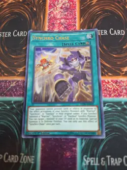 Yugioh Synchro Chase LED6-EN026 Ultra Rare 1st Edition Near Mint - Image 1