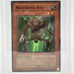 BGS 9 MINT Man-Eater Bug LOB-108 Super Rare 1st Edition Yugioh North American - Image 2