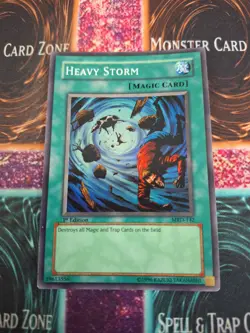 Yugioh Heavy Storm MRD-142 Super Rare 1st Edition Moderately Played - Image 1