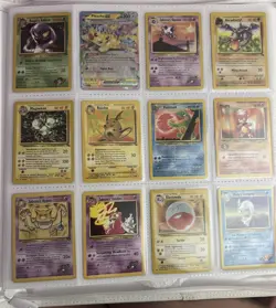 Pokemon TCG Big Pokemon Binder Collection Includes E Cards and More - Image 3