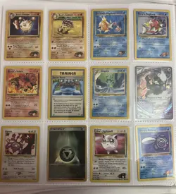Pokemon TCG Big Pokemon Binder Collection Includes E Cards and More - Image 4