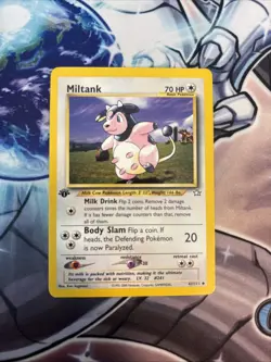 (HPL) Pokemon Card - Miltank 1st Edition Neo Genesis 41/111 Uncommon VLP - Image 1
