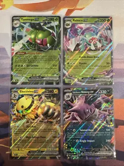 Pokemon TCG Destined Rivals (4) Card Lot - 003/182, 025/182, 069/182, 119/182🔥 - Image 1