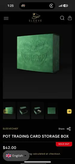 Trading Card (TCG) Deck Storage Box for Pokemon, Yugoih, etc | SleeveChief (3rd) - Image 2