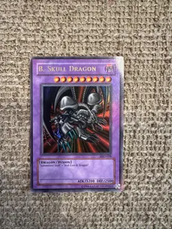 Yu-gi-oh Red eyes black dragon, Summoned skull, Black Skull Dragon 4 card lot - Image 4
