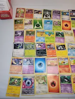 76 vintage pokemon cards 2 Deck Box Junk Drawer Lot READ - Image 4