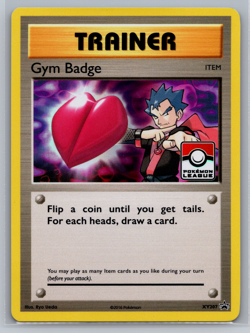 Gym Badge (Koga) XY207 - League Promo - Holo Pokemon Card - Near Mint (NM) - Image 1