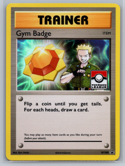 Gym Badge Lt. Surge - XY205 Black Star Promo Card (Pokemon) Holo - NM - Image 1