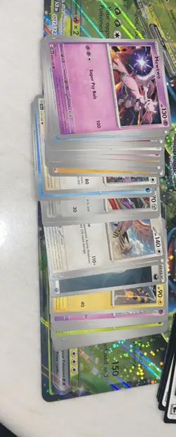 Pokemon Stellar Crown Lot 45+ Holo Common Reverse Foils Jumbo Cards TCG NM - Image 4