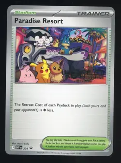 Paradise Resort 2025 World Championships ENGLISH Promo SVP 224 Pokemon Card #6 - Image 1