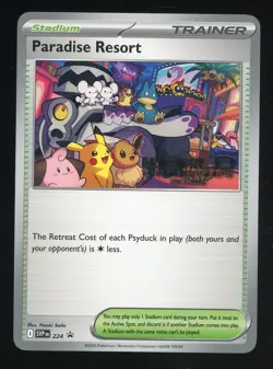 Paradise Resort 2025 World Championships ENGLISH Promo SVP 224 Pokemon Card #3 - Image 1