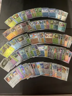 Lot 120x Pokeball Rev Holo Cards Black Bolt White Flare Prismatic Evolutions NM - Image 1