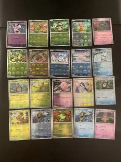 Lot 120x Pokeball Rev Holo Cards Black Bolt White Flare Prismatic Evolutions NM - Image 3