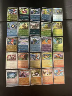 Lot 120x Pokeball Rev Holo Cards Black Bolt White Flare Prismatic Evolutions NM - Image 4