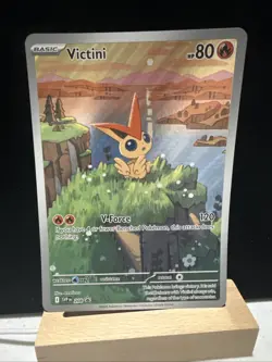 JUMBO Oversized Victini Card SVP208 Scarlet & Violet Promo Pokemon NM - Image 1