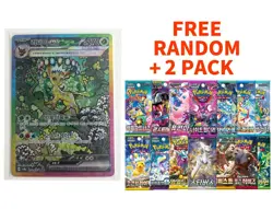 Leafeon ex SAR 200/187 ALT Art - Pokemon Korean Terastal Festival Card 2024 game - Image 1