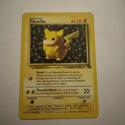 Pikachu # 1 Ivy Black Star Promo Card WOTC 1999 Pokemon TCG - Image 1