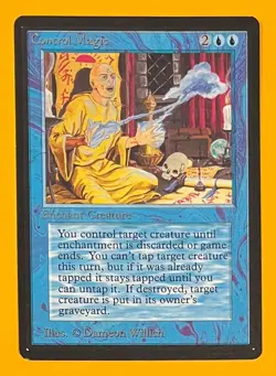 MTG CONTROL MAGIC Beta (OldManMTG 012-050) - Image 1
