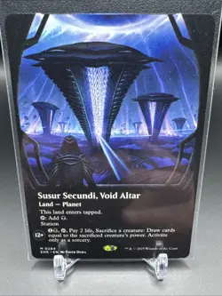 Susur Secundi, Void Altar (Borderless) MTG: Edge of Eternities NM Mythic Land - Image 3
